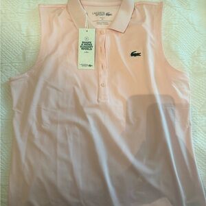 Lacoste Pink Tank Top
